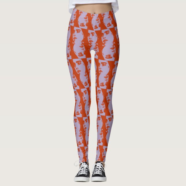 Leggings de rêve de fièvre Y2K (Devant)