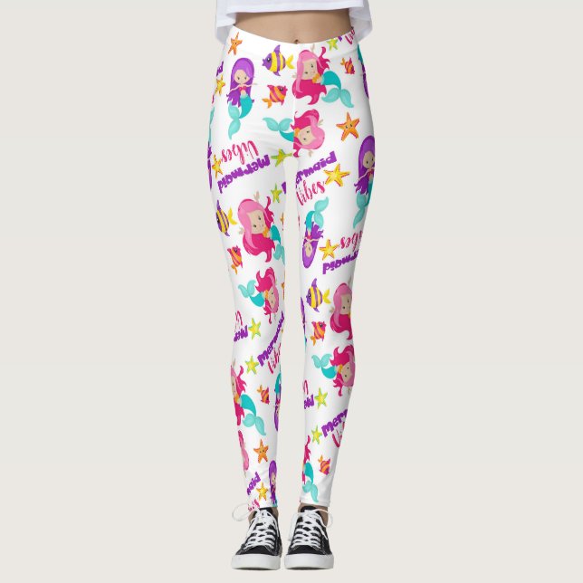 Leggings de sirène Vibes (Devant)