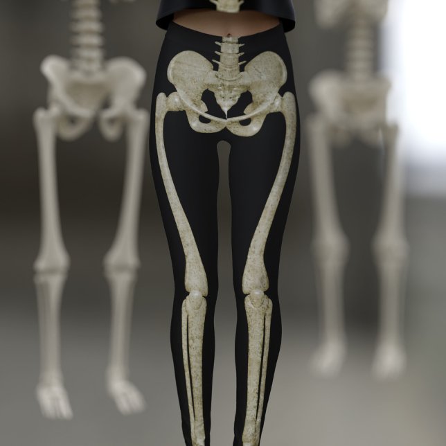 Leggings de squelette (💀 Run don't walk when you've skeletons behind you. Easy Halloween Costume just for you💀)