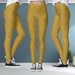 Leggings de style Motif de Parties scintillant d'o