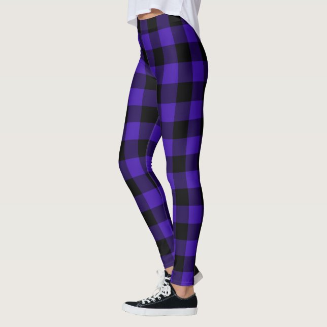 Leggings de tarte bleu noir (Gauche)
