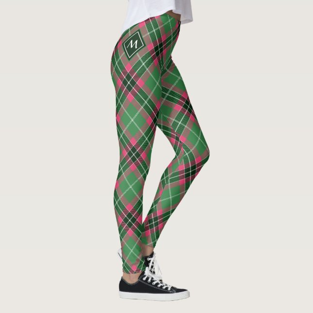 Leggings de tarte vert et rose (Droite)
