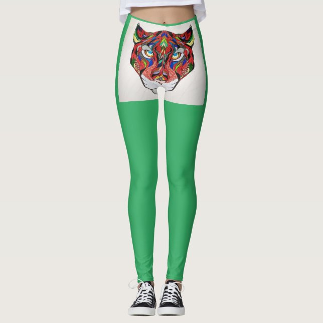 Leggings de tigre (Devant)