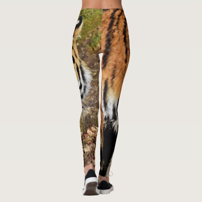 HAWT leggings (tiger) w/backside logo