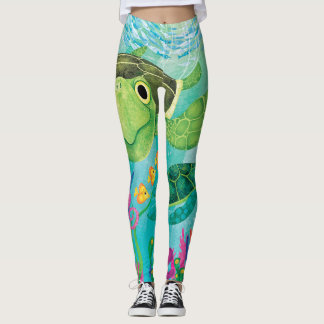 Leggings de tortues marines