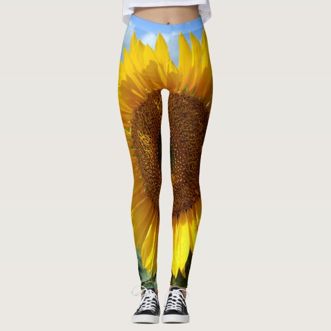Leggings de tournesol (Devant)