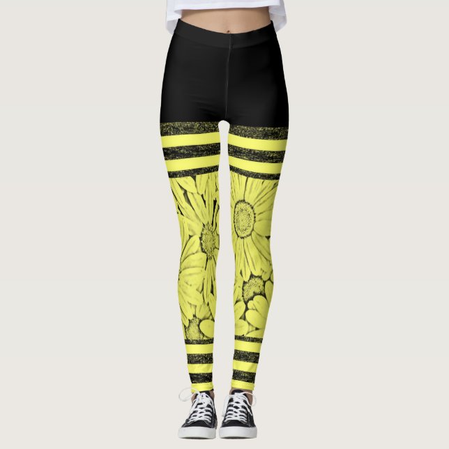 Leggings de tournesol (Devant)