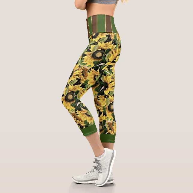 Leggings de tournesol de Capri (Gauche)