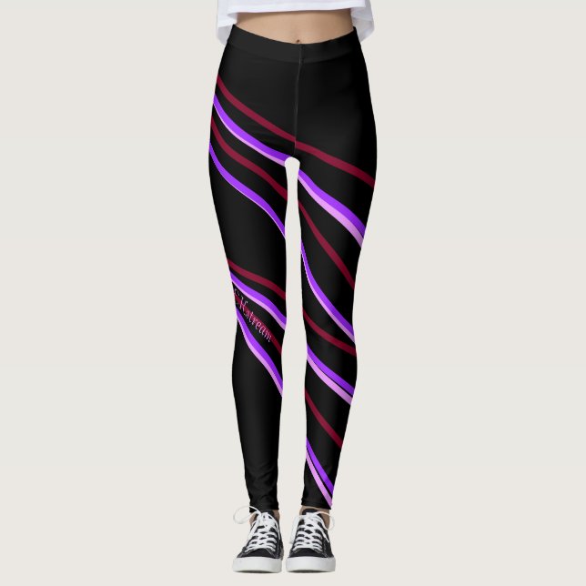 Leggings de voyage en Bourgogne (Devant)