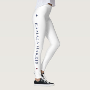 Leggings de Yoga blanc avec Kamala - Walz