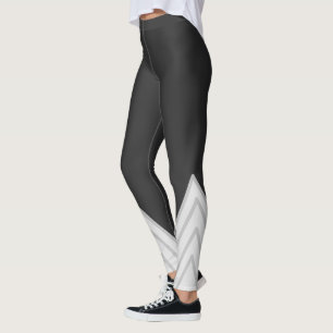 Leggings de yoga ivoire gris attoni
