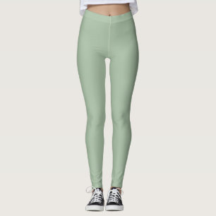 Leggings de yoga vert sauge