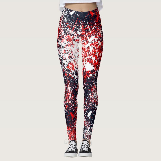 Leggings Déclaration de mode multicouleur (Devant)