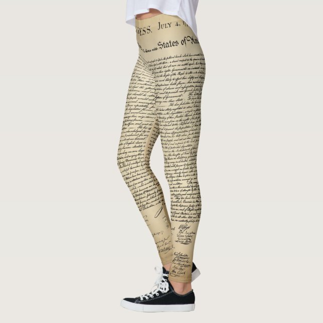 Leggings Déclaration d'indépendance (Gauche)