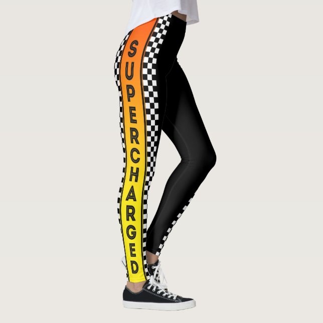Leggings Décor de course Super Chargé le (Droite)