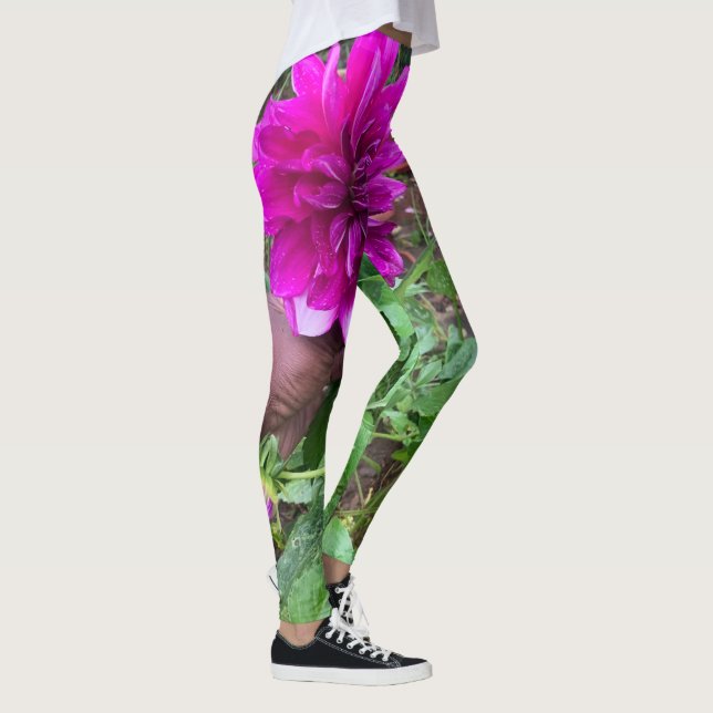 Leggings décoratifs Dahlia (Droite)
