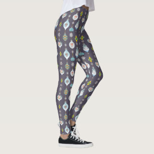 Leggings Décorations de l'ours polaire renard renne de Noël