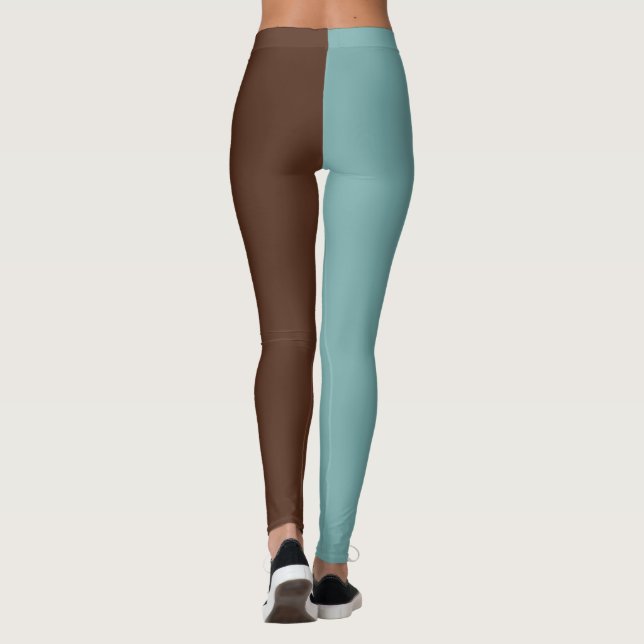 Leggings  Decorative Half And Half  (Dos)