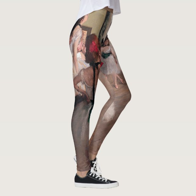 LEGGINGS DEGAS BALLET DANCE TIGHTS, DEGAS BALLERINAS (Droite)