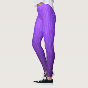 Leggings Dégradé du lilas néon.