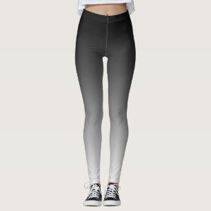 Leggings Dégradé Ombre noir  