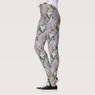 LEGGINGS DÉLICATER LE BLANC IRIS LÉGUMES FLORAUX