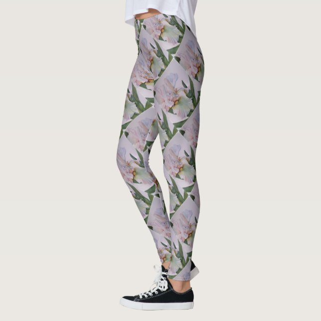 LEGGINGS DÉLICATER LE BLANC IRIS | LÉGUMES FLORAUX (Gauche)