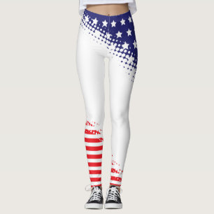 Leggings Demi-teintes Stars and Stripes