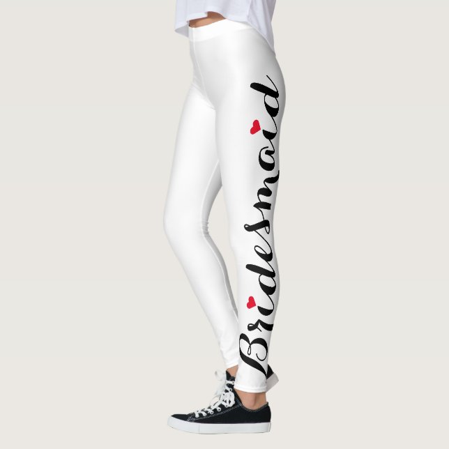 Leggings Demoiselles d'honneur Élégantes et Chic pour la fê (Gauche)