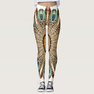 Leggings Dentelles Mandala Aquarelle : Dentelles naturelles