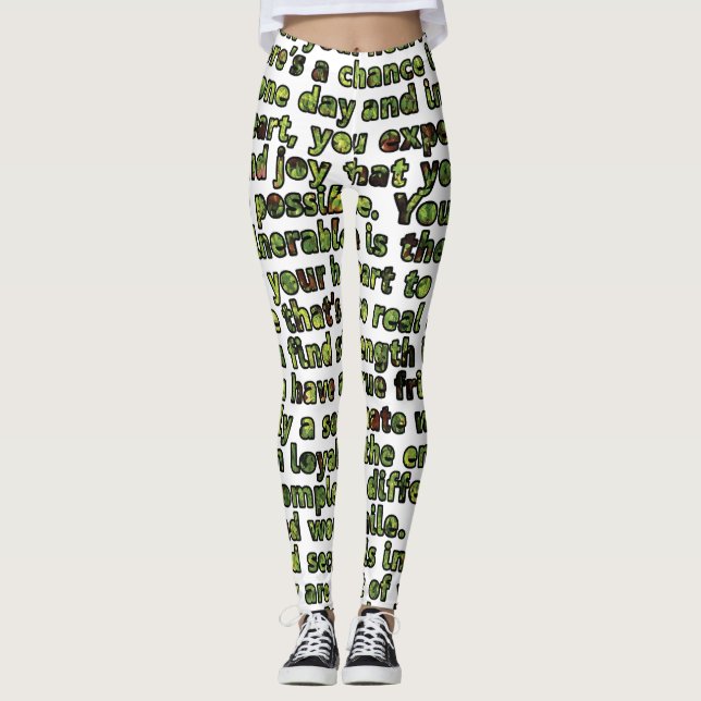 Leggings d'entraînement (Devant)