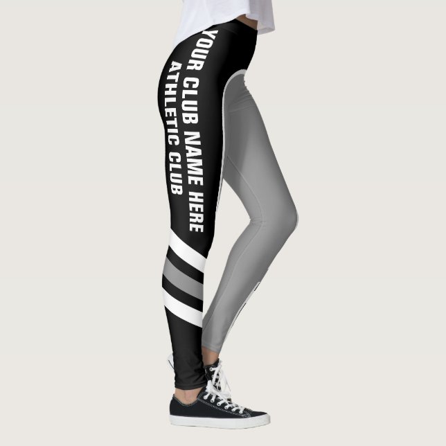 Leggings d'équipe/club de sport personnalisables (Droite)