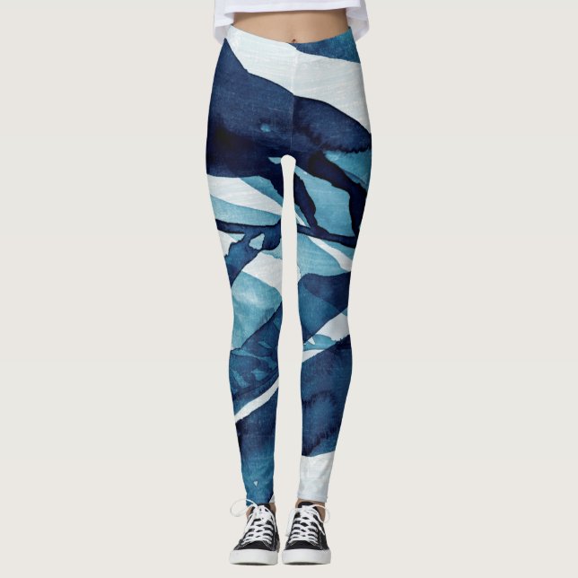 Leggings Dérive bleue I (Devant)
