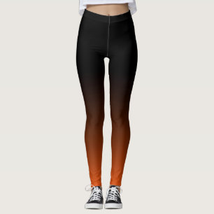 Leggings Des guêtres d'Ombre - noircissez dans le rouge