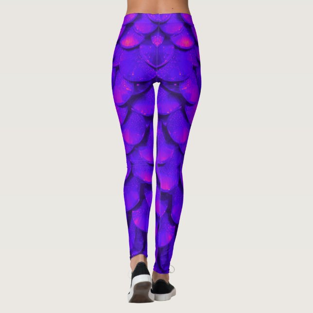Leggings des pattes d'écailles de dragon. (Dos)