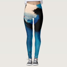 Leggings des paysages océaniques