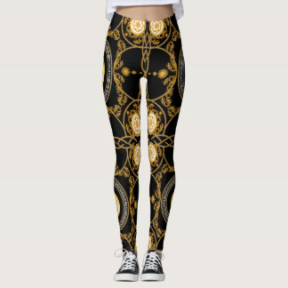 Leggings Design baroque