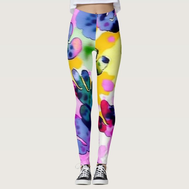 Leggings Design coloré et vivifiant (Devant)