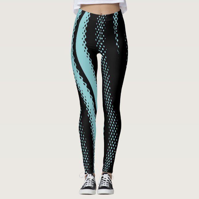 Leggings Design d'art pop (Devant)