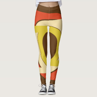 Leggings Design d'inspiration Retro Golden Ratio.