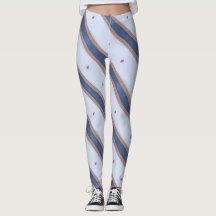 Design en rayures bleu et blanc