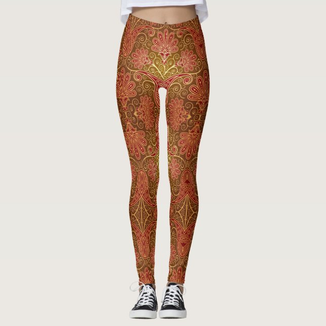 Leggings Design indien (Devant)