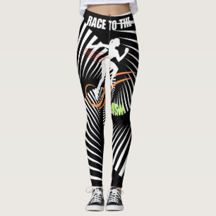 Leggings d'Essence de vague psychédélique