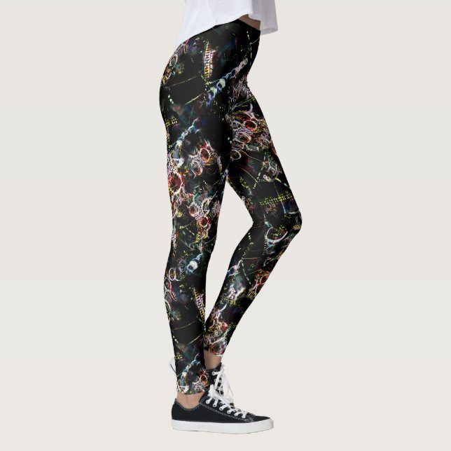 Leggings Dessin de plancton (Droite)
