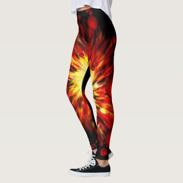 Leggings d'explosion de feu (Gauche)