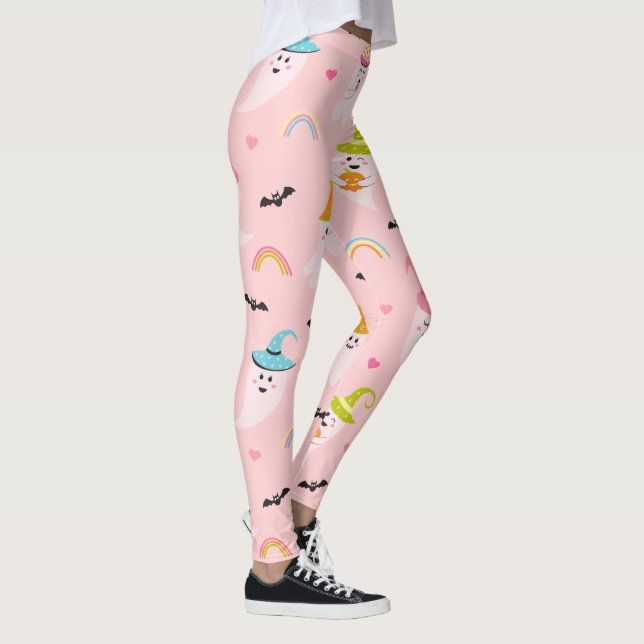 Leggings d'Halloween rose (Droite)
