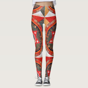 Leggings Diagramme cosmique Mandala pour la méditation