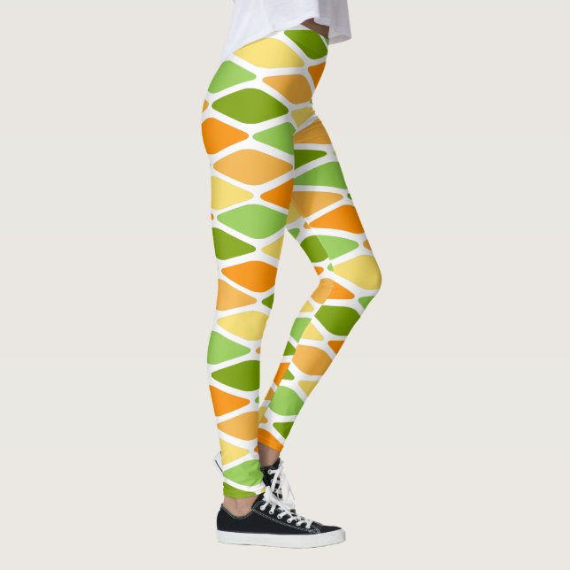 Leggings Diamants aplatis (Droite)