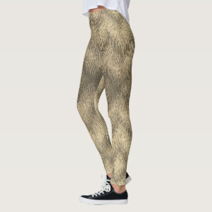 Leggings Diamants d'or