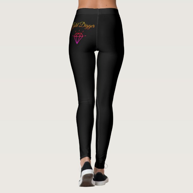 Leggings Digger d'or (Dos)